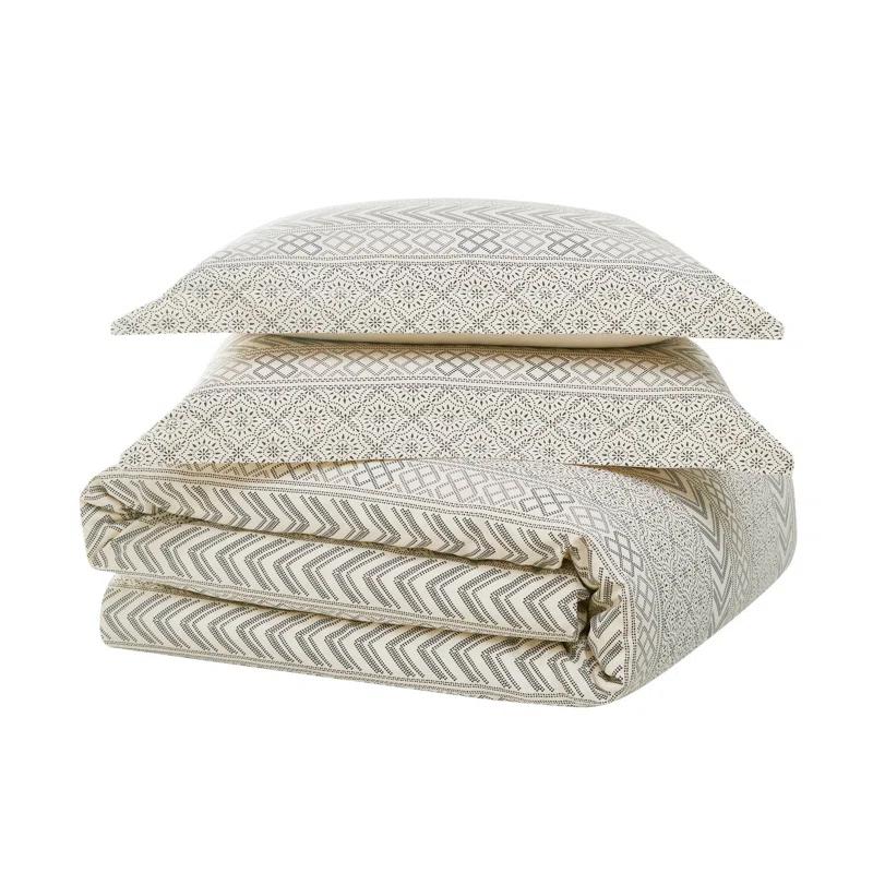 Brooklyn Loom Brooklyn Loom Chase Cotton Blend Geometric Shapes Comforter Set