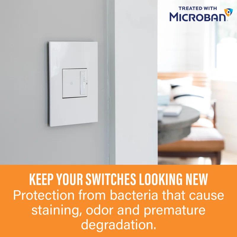 Legrand Adorne® No Subject 1 - Gang Rocker Wall Plate