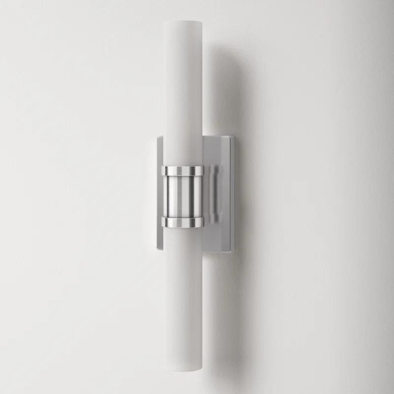 Evelien 2 Light Frosted Dimmable Vanity Light