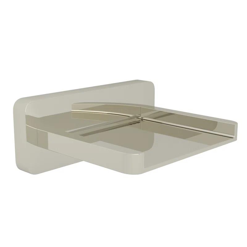 Quartile Wall Mount Tub Spout with Trough