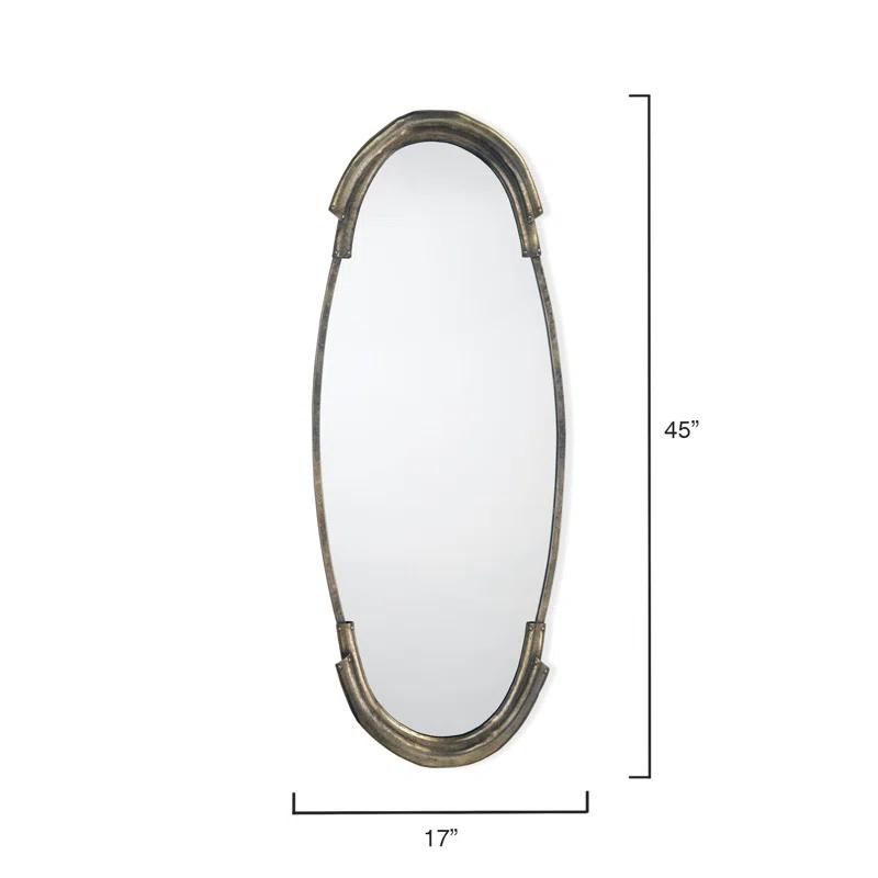 Jamie Young Company Margaux Metal Flat Wall Mirror