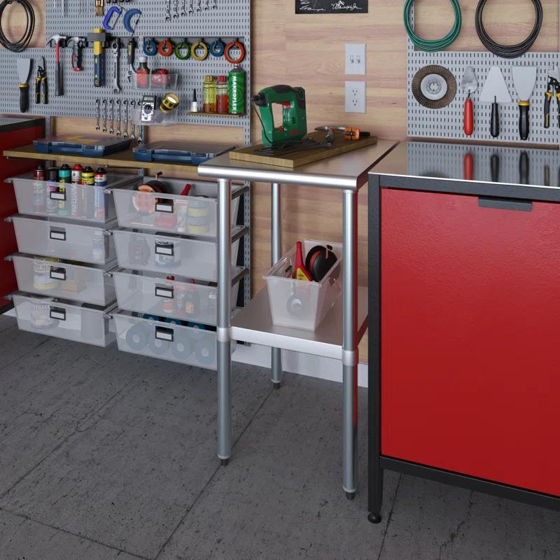 Amgood 24 in. x 18 in. Stainless Steel Table