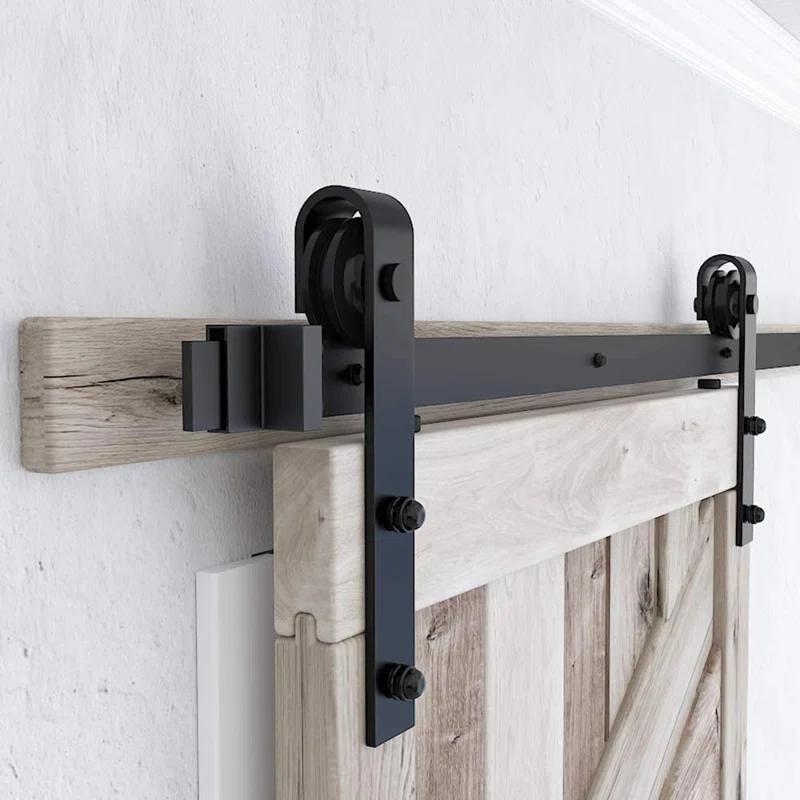Lazio Sliding Standard Double Barn Door Hardware Kit