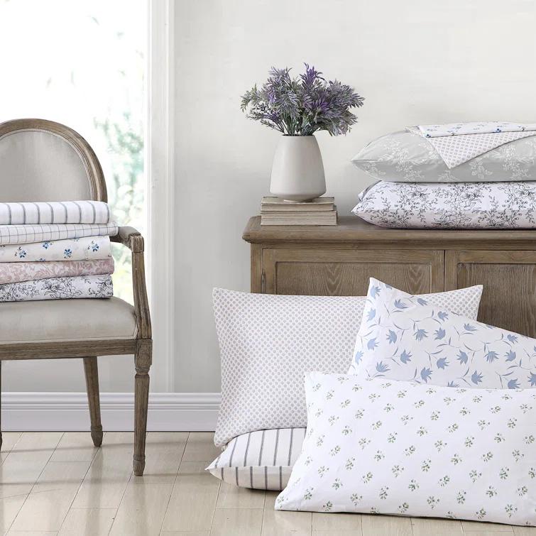 Stone Cottage Bedding Mae Stone Cottage Floral Cotton Percale Printed Sheet Set