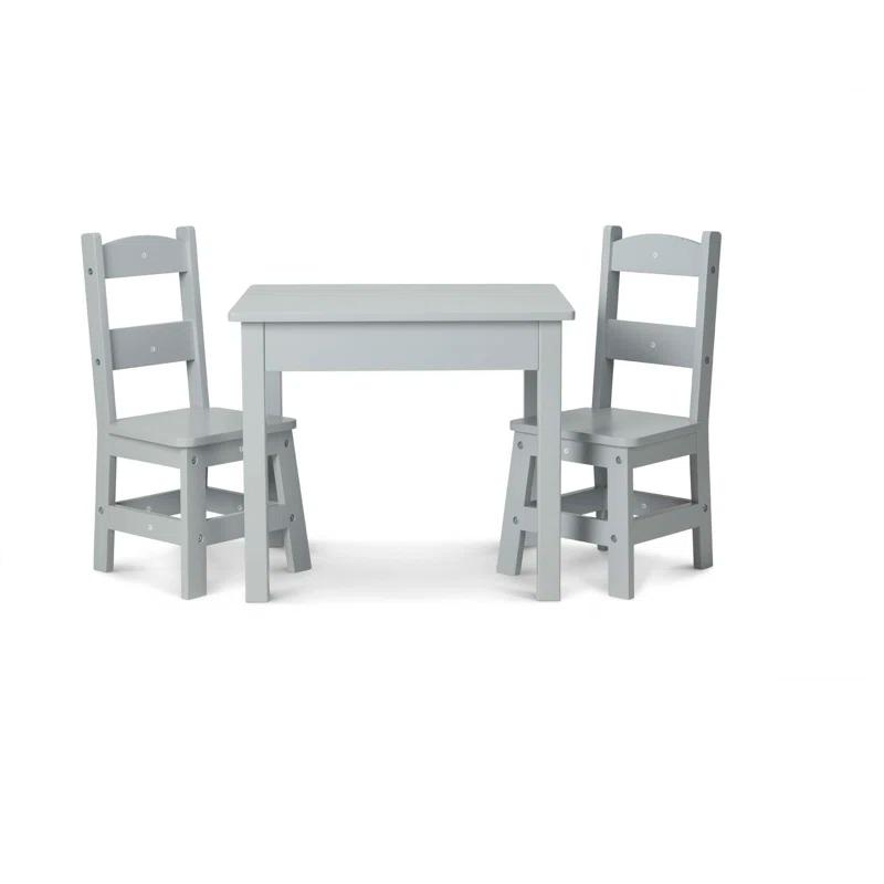 Melissa & Doug Kids Play Or Activity Table and Chair Set