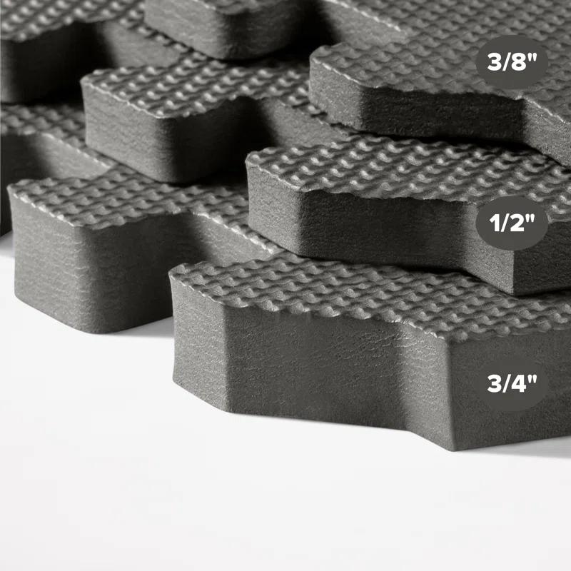 1/2" Thick Multipurpose Foam Floor Tiles 24 Square Feet (6 Tiles)