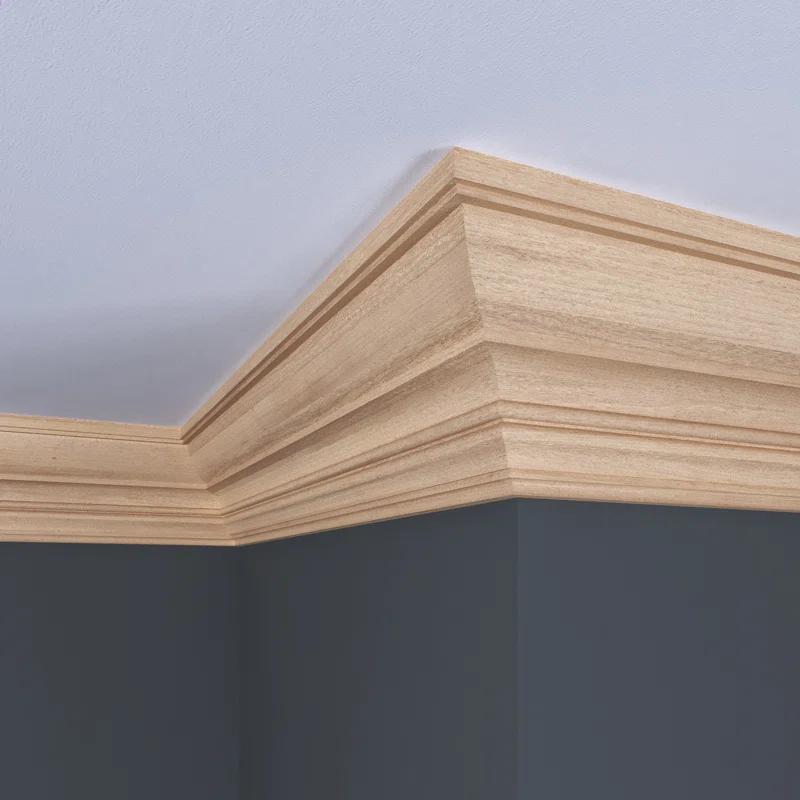 Ornamental Mouldings 4.5'' H x 96'' W x 0.5'' D Wood Crown