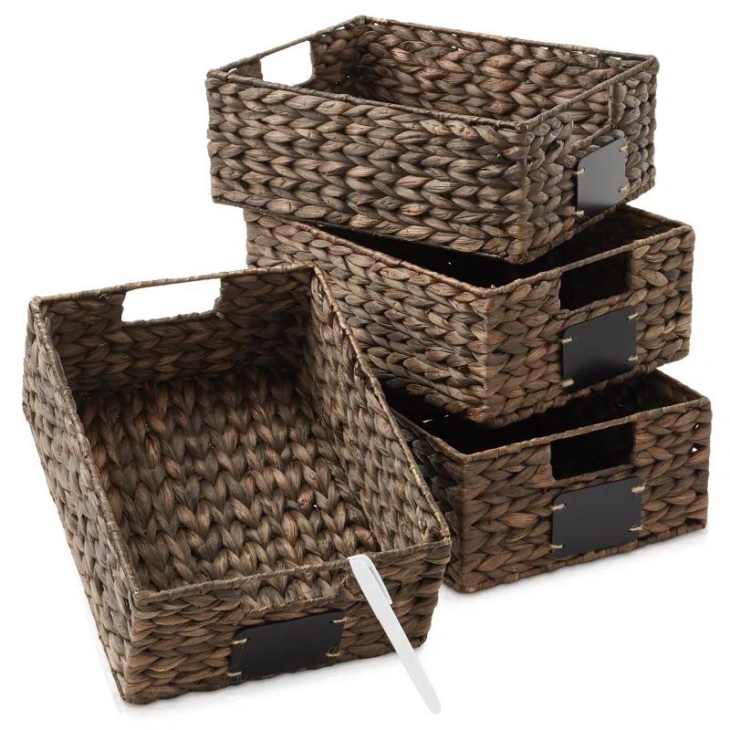 Casafield Casafield Natural Fiber Basket (Set of 4)