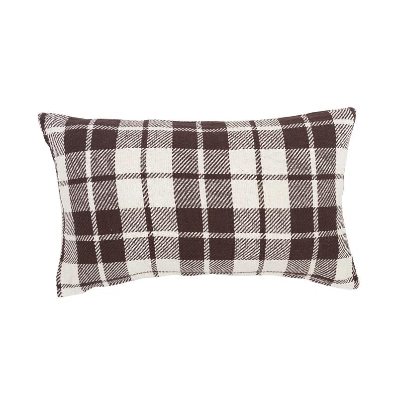 C&F Home Sheridan Plaid Woven Thanksgiving Throw Pillow