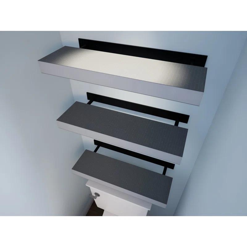 The Original Granite Bracket Ready-to-Tile Free Floating Shelf with Dural Board