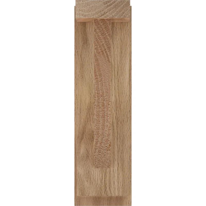 Ekena Millwork Traditional H 2.5'' W D Wood Bracket / Corbel