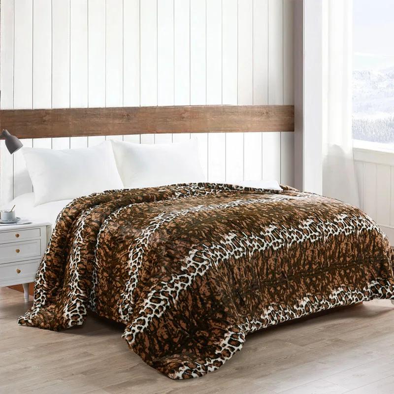 Home Soft Things Safari Animal Nature Throw Blanket