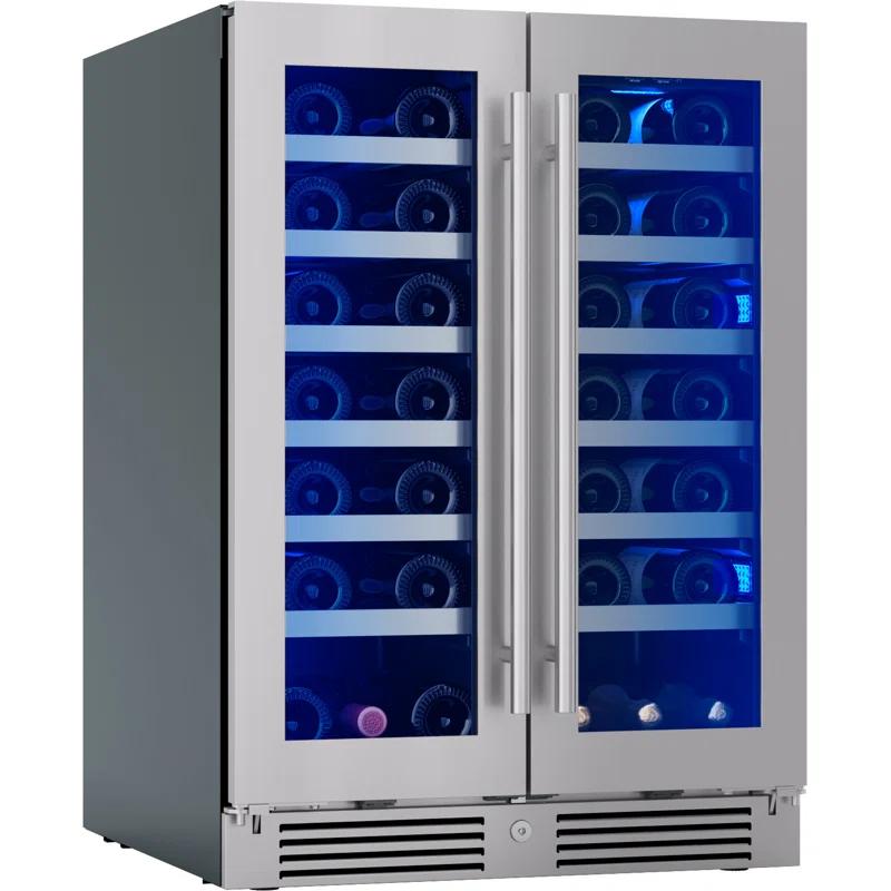 Zephyr Presrv 24" 42-Bottle Dual Zone Wine Cooler