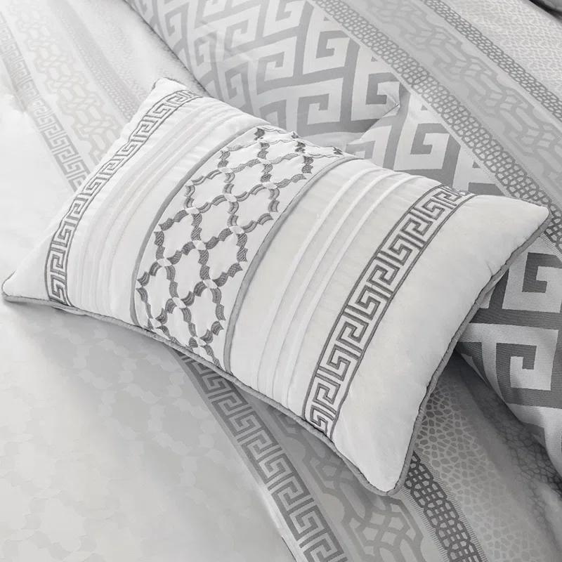 Madison Park Bennett 7 Piece Jacquard Comforter Set