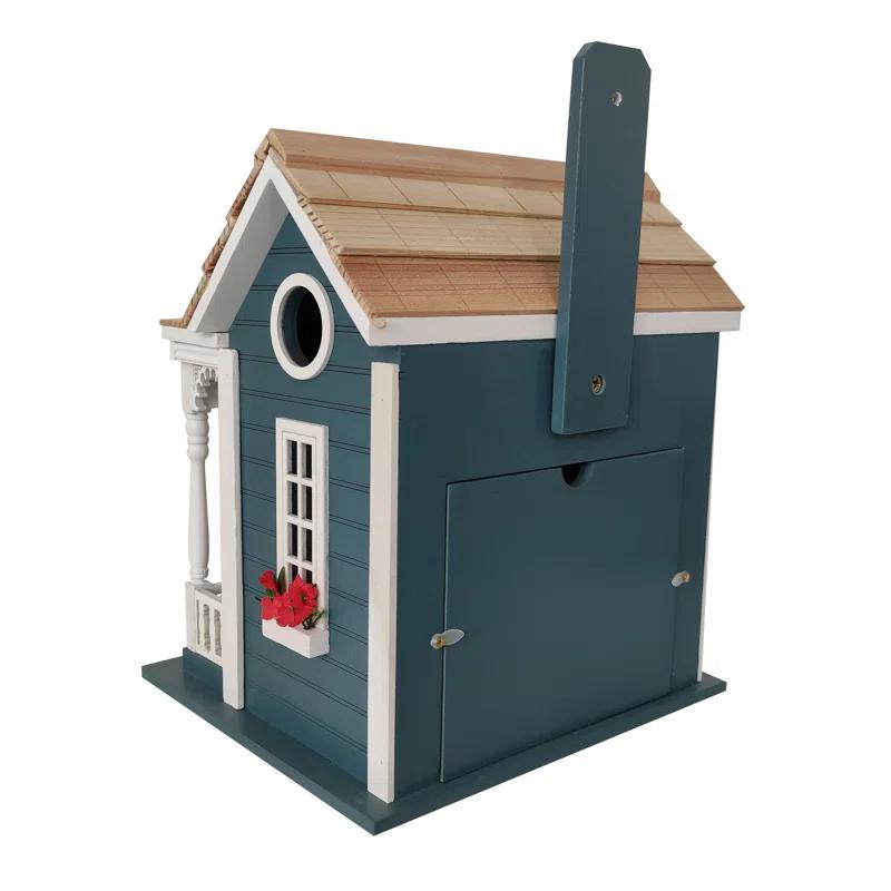 Home Bazaar Classic Series Bristol Cottage 11.75 in x 10.5 in x 9 in Birdhouse