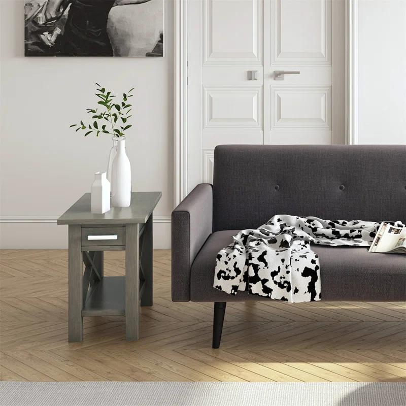 Simpli Home Kitchener End Table with Storage