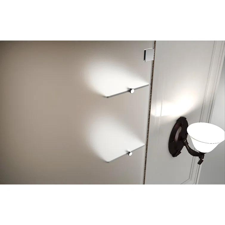 Aston Nautis GS Hinged Frameless Shower Door SDR990-CH-76-10