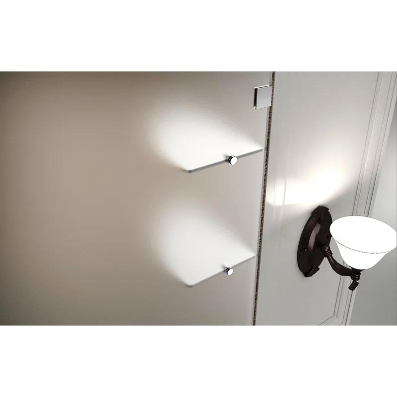 Nautis GS Hinged Frameless Shower Door