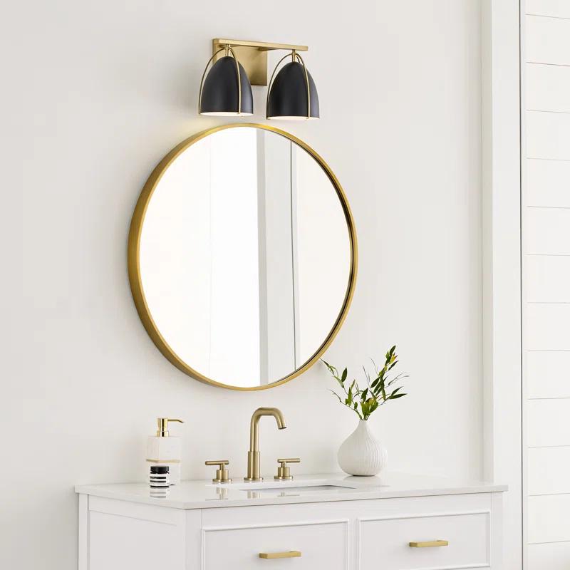 Joss & Main Nikki 2-Light Dimmable Vanity light & Reviews | Joss & Main