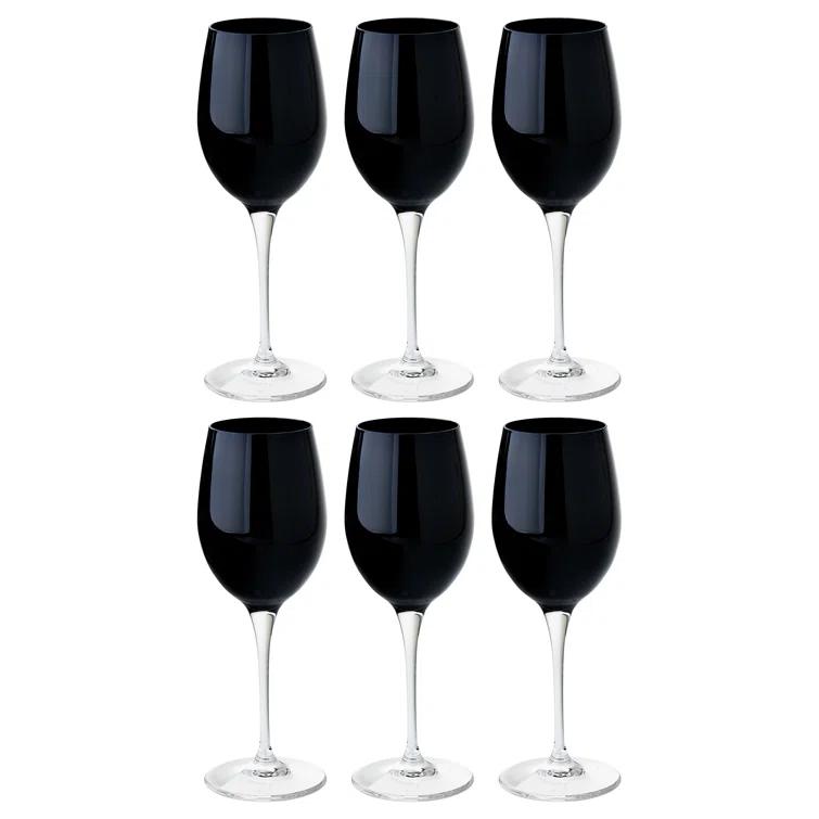 Majestic Crystal Crystal Wine Glass Set (Set of 6)