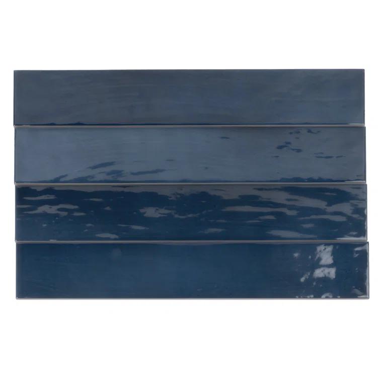 Apollo Tile 2.56'' W x 15.75'' L Ceramic Subway Singular Tile