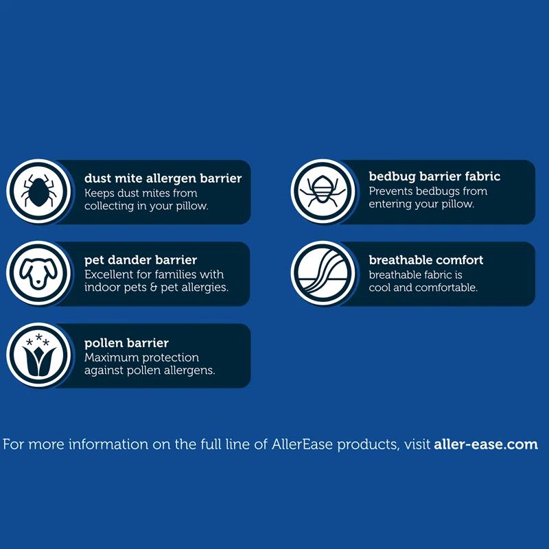 AllerEase Polyester Pillow