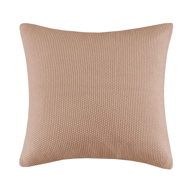 INK+IVY Tino Knit Square Euro Pillow Sham