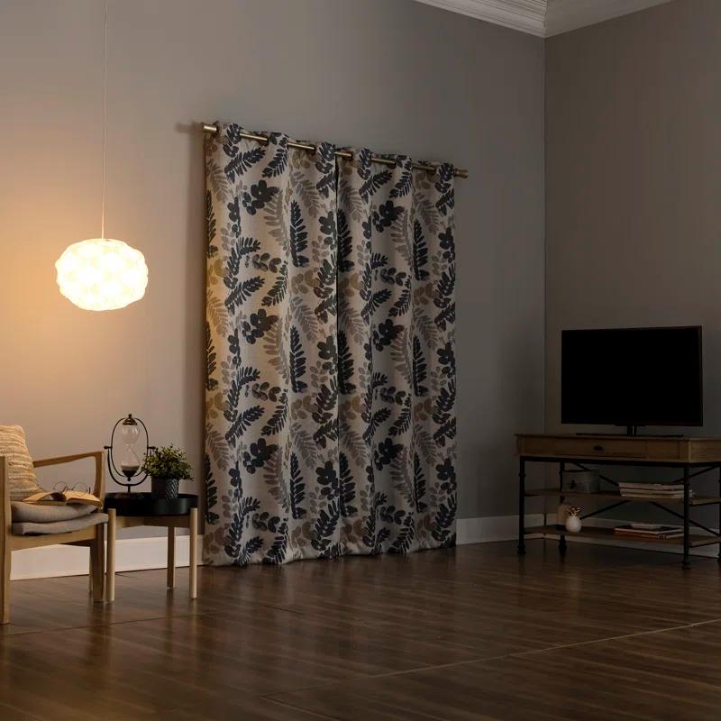 Sun Zero Alamea Synthetic Curtain Single Panel