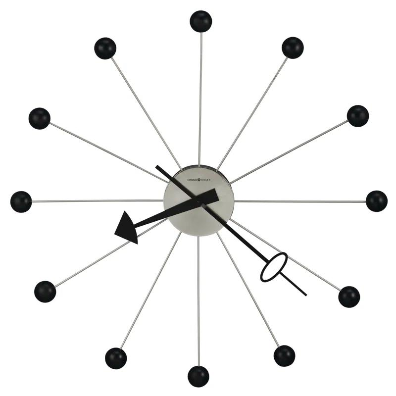 Howard Miller® Metal Wall Clock