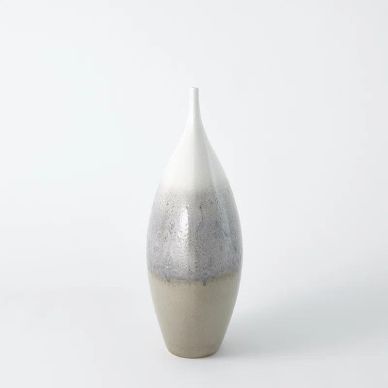 Cream Rises Vase-Wide
