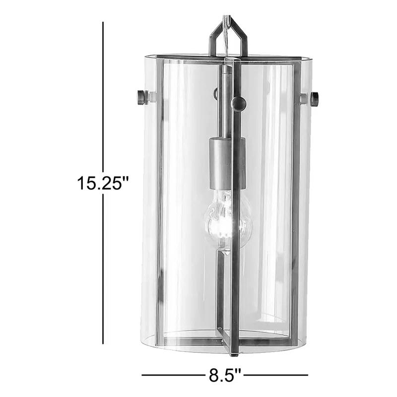 Single Light Glass Dimmable Pendant