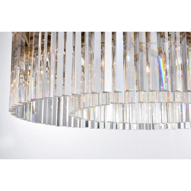 Willa Arlo™ Interiors Dahlonega 10 - Light Crystal Dimmable Classic / Traditional Chandelier