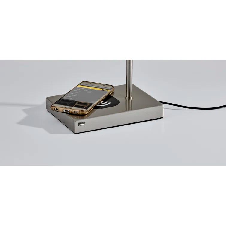 Flemings Adjustable Metal USB Desk Lamp