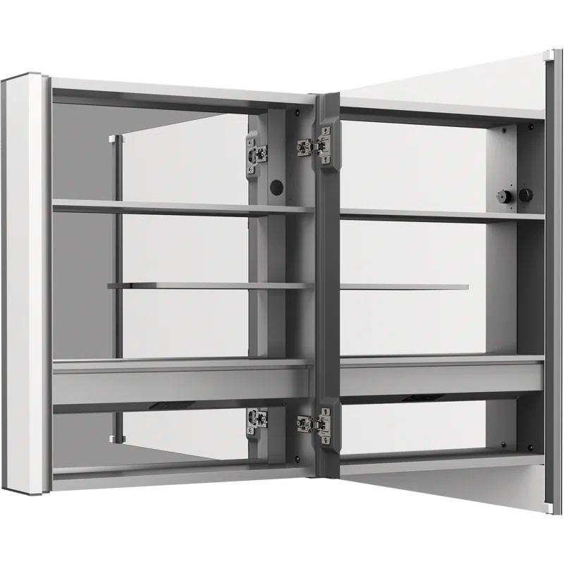 Kohler K-81145-SLE-DA1 Maxstow Surface Mount Frameless Medicine Cabinet with LED Lighting
