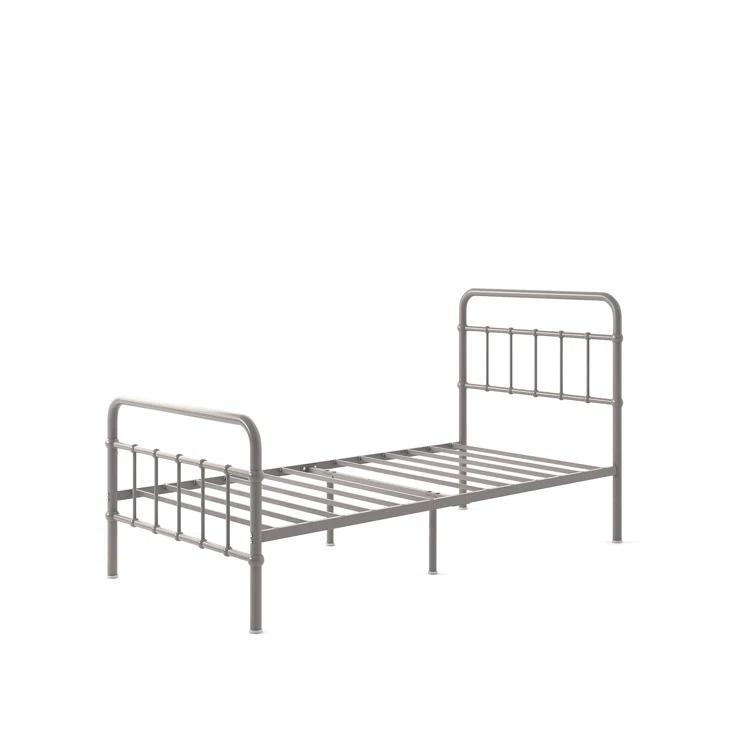 Zinus Florence 42" Modern Farmhouse Metal Platform Bed