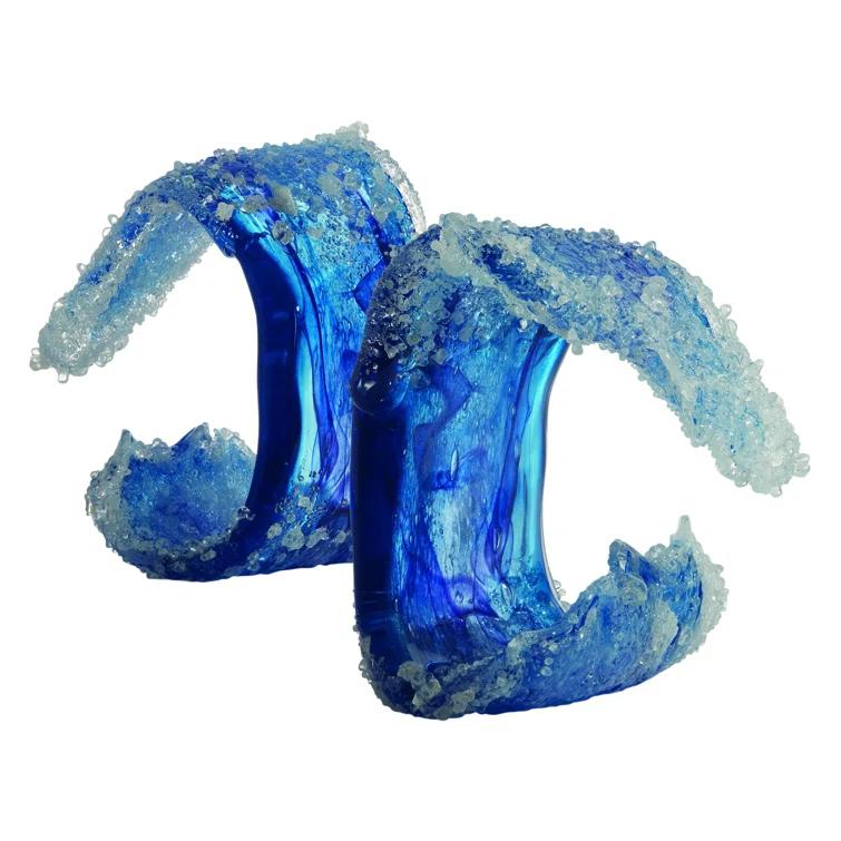 Global Views Tidal Wave Sculpture