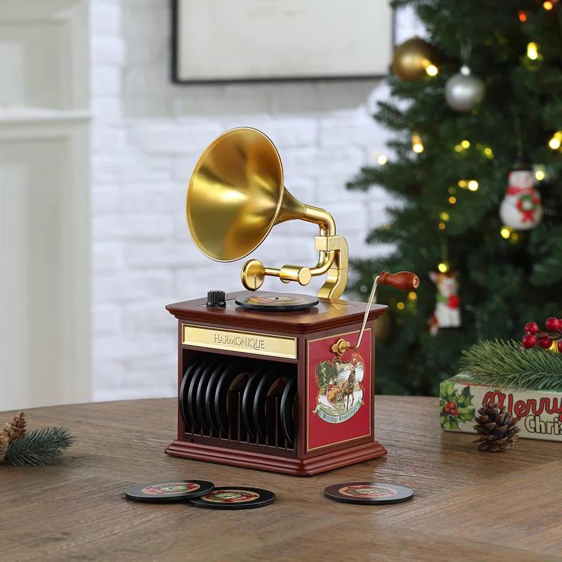 Mr. Christmas Heirloom 90th Anniversary Collection - Musical Gramophone