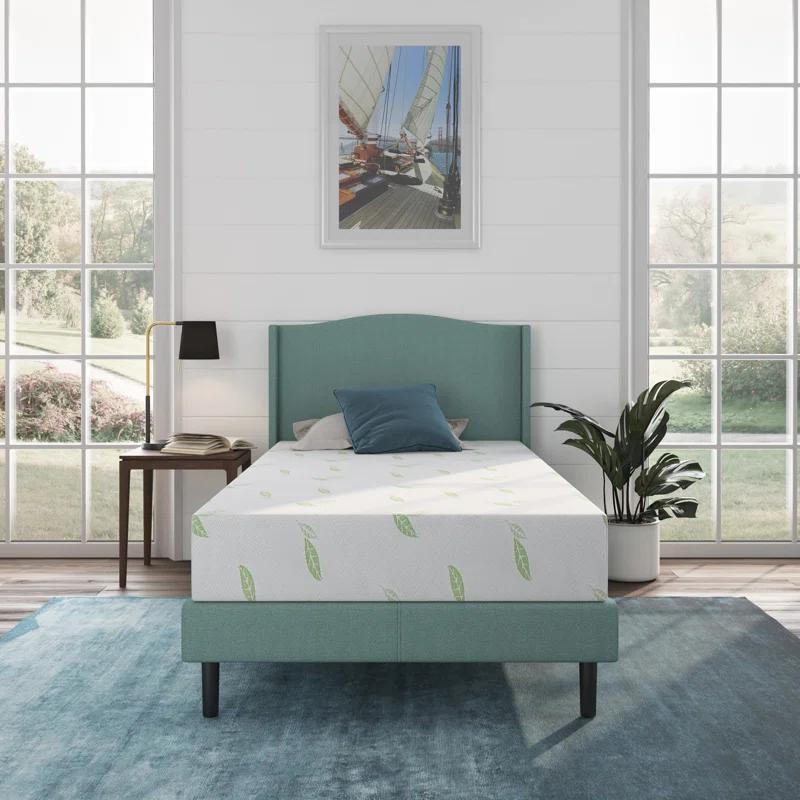 Nap Queen Anula, Green Tea Infused Medium Firm Memory Foam Mattress & Reviews | Wayfair