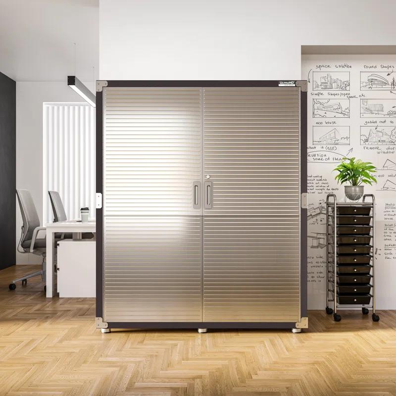 UltraHD® Seville Classics UltraHD Extra-Wide Storage Cabinet, 60" W x 24" D x 72" H
