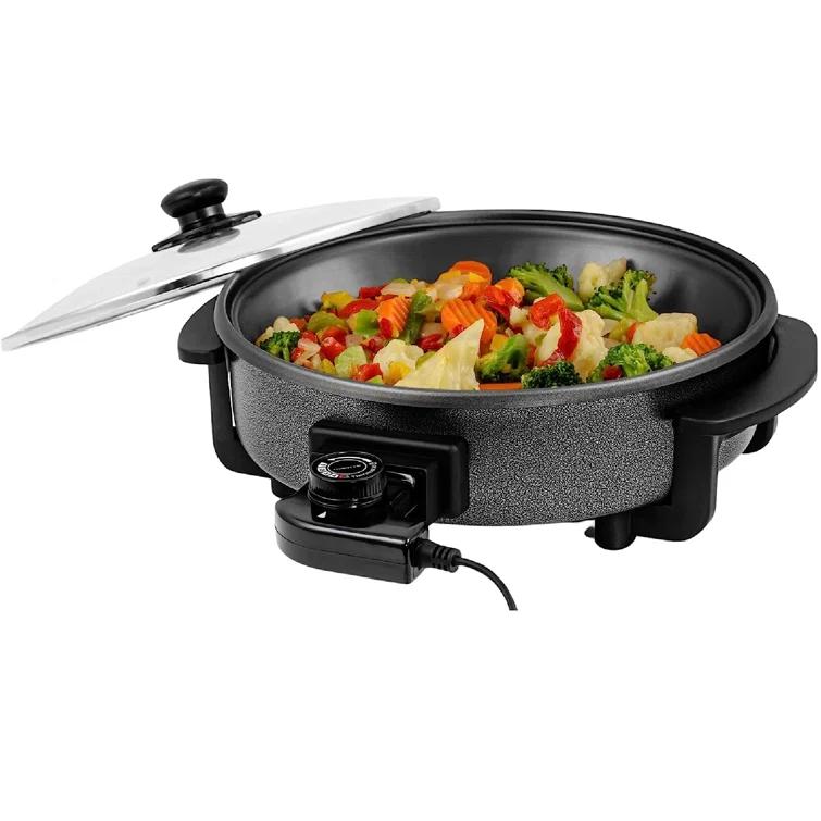 OVENTE 12" Electric Skillet and Frying Pan & Reviews | Wayfair
