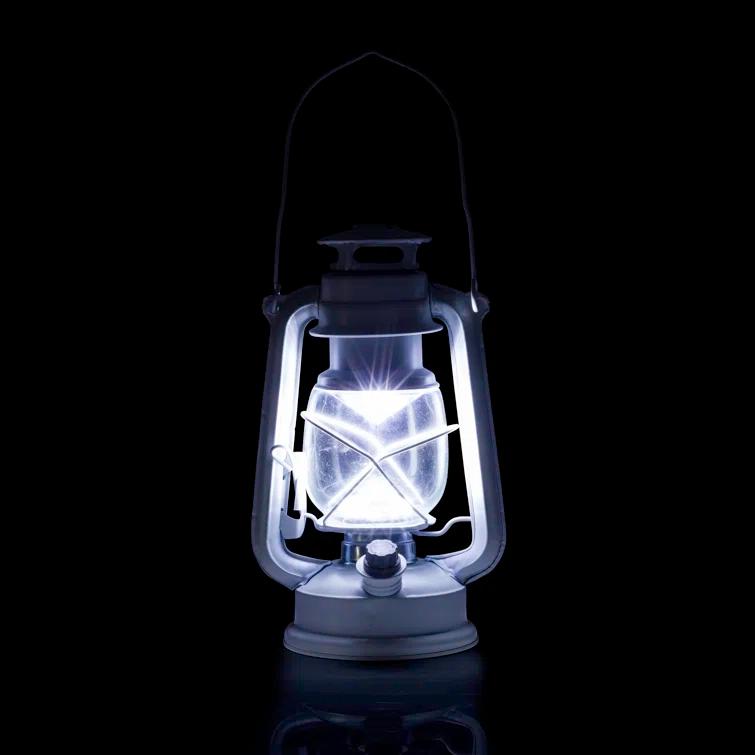 Alpine 10'' Battery Powered Integrated LED Outdoor Lantern