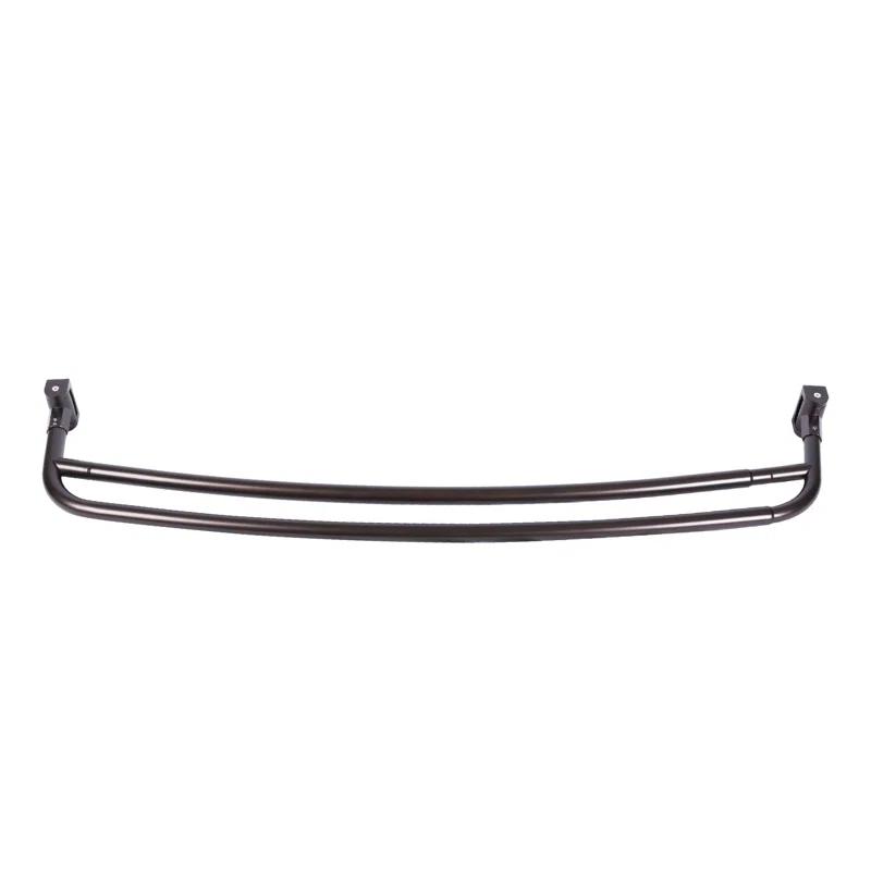 Utility-Sink 70'' Curved Fixed Shower Curtain Rod