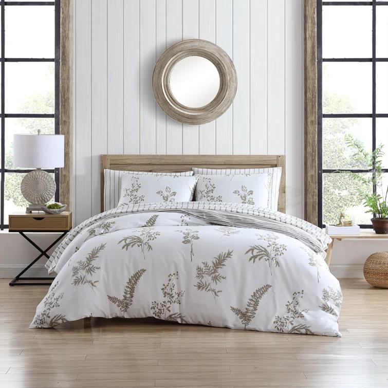 Stone Cottage Bedding Stone Cottage Willow Cotton Reversible 3 Piece Comforter Set