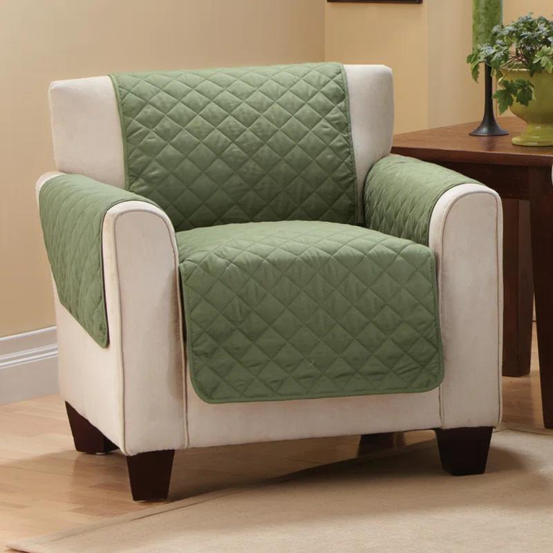 George Oliver Polyester T-Cushion Armchair Slipcover