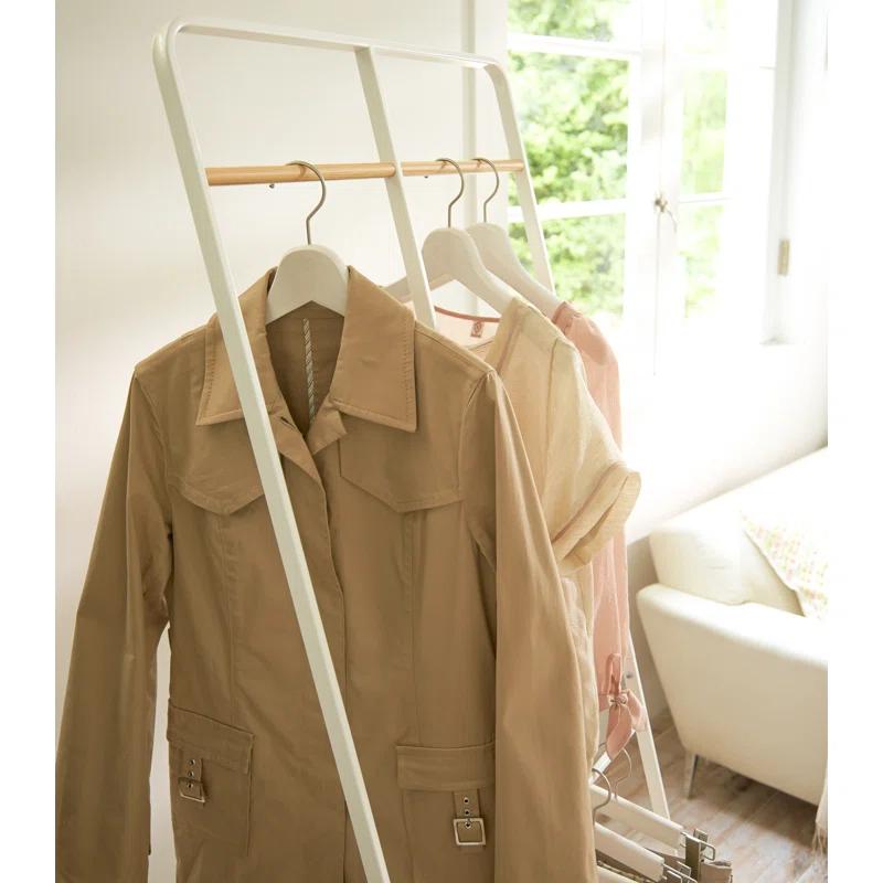 Yamazaki Home 2-Level Coat Rack, Steel