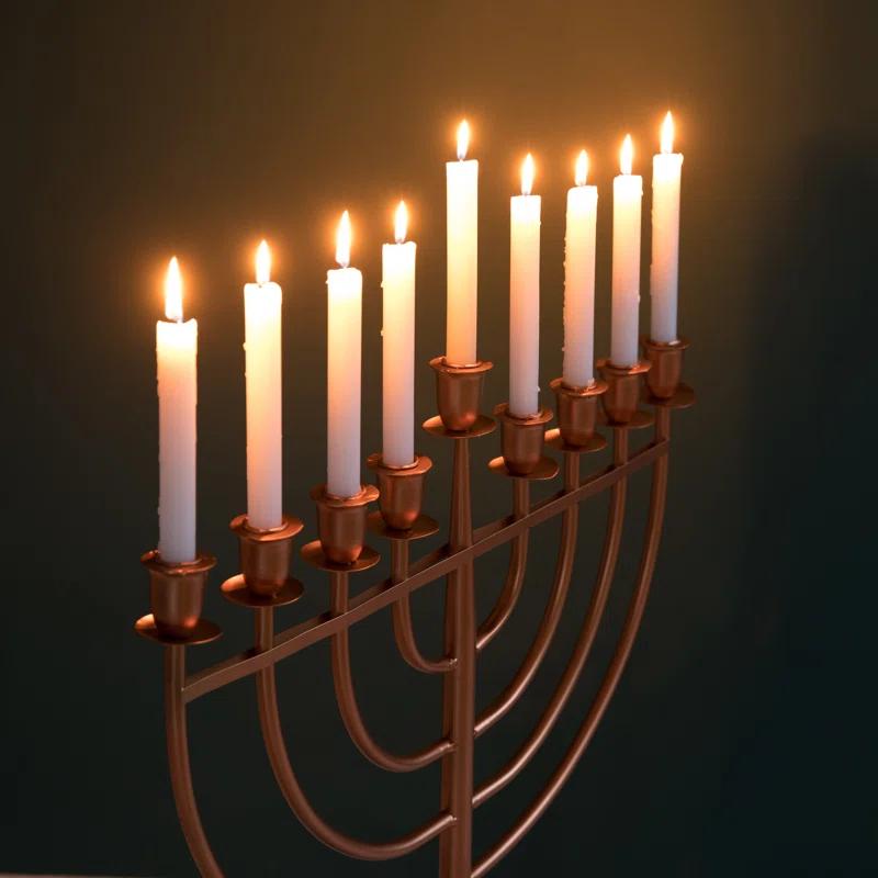 Vintiquewise Metal Menorah