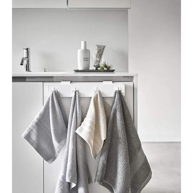 Yamazaki Home Yamazaki Home Self Adhesive Towel Holder, Plastic, No Assembly Req. 5197