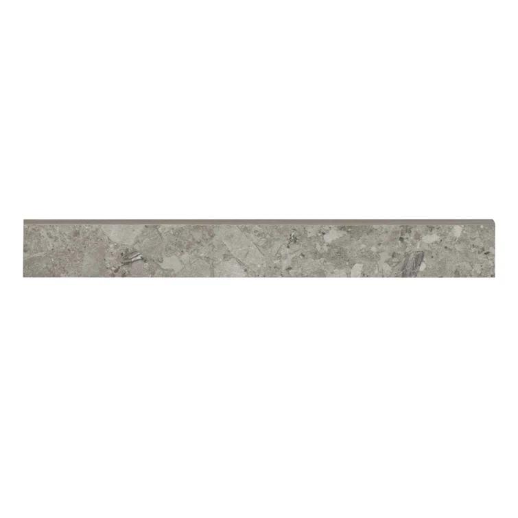 Bedrosians Frammenta 3'' L x 24'' W Porcelain Bullnose Tile Trim