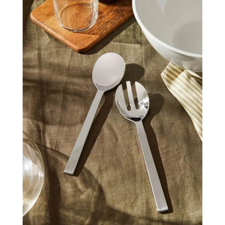 Alessi Santiago Stainless Steel Salad Servers