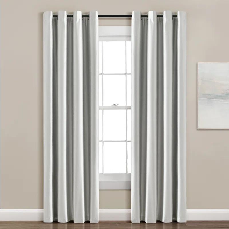 Lush Decor Blackout Curtain Single Panel